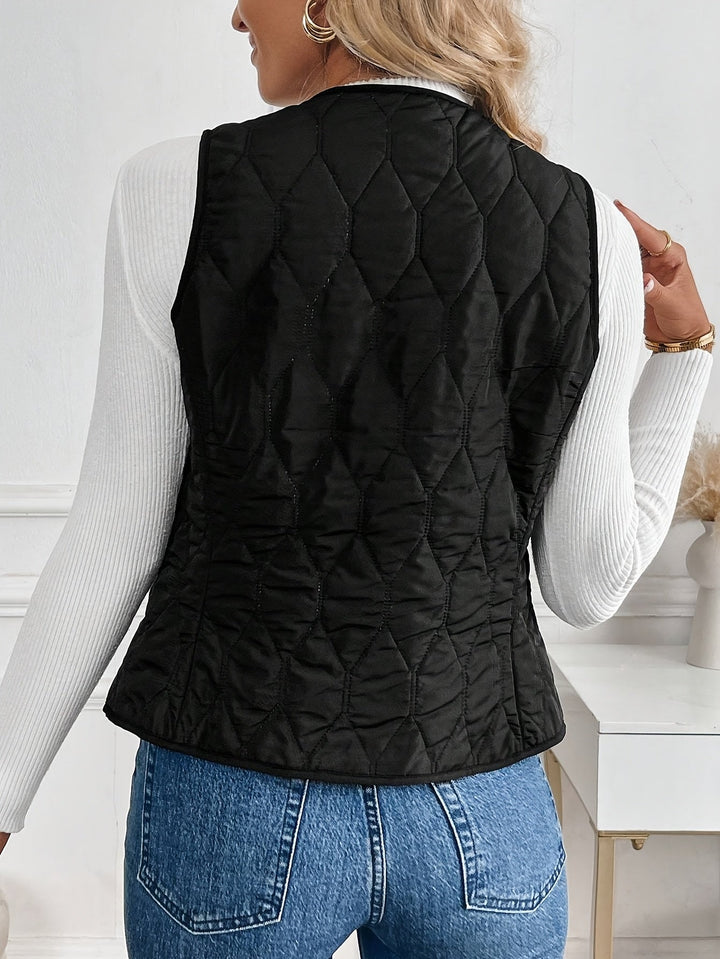 Kendra | Reversible Quilted Gilet