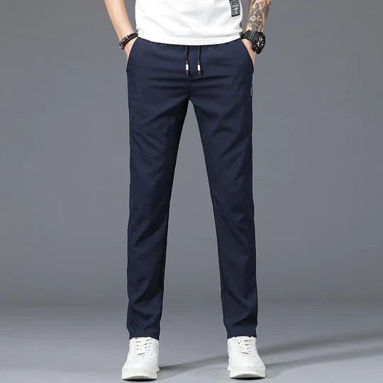 Alexander | Men's Quick-Dry Stretch Trousers with Drawstring Waist