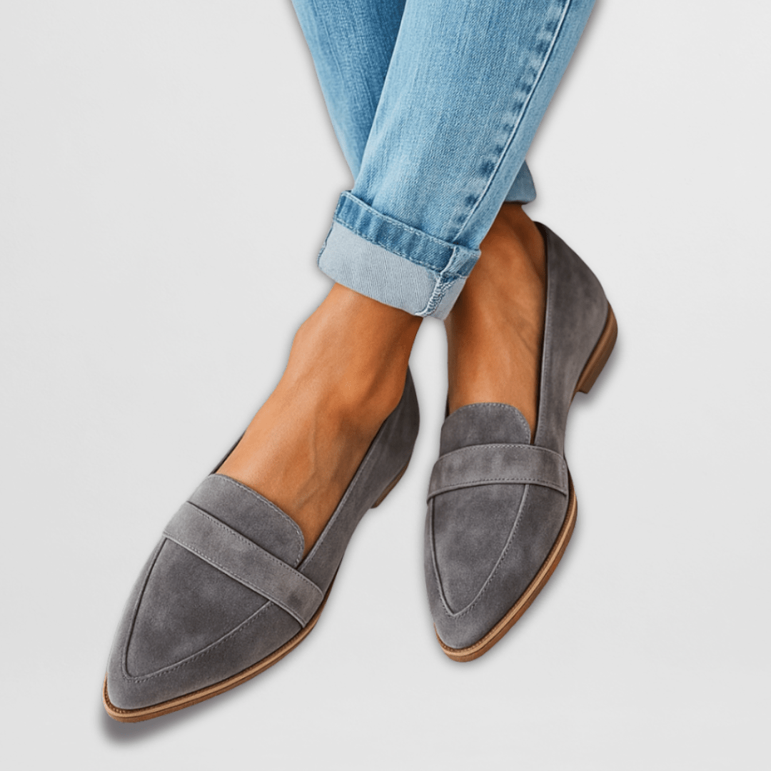 Magdalena | Women's Spring Pointed Suede Loafers