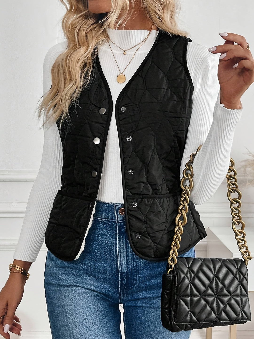 Kendra | Reversible Quilted Gilet