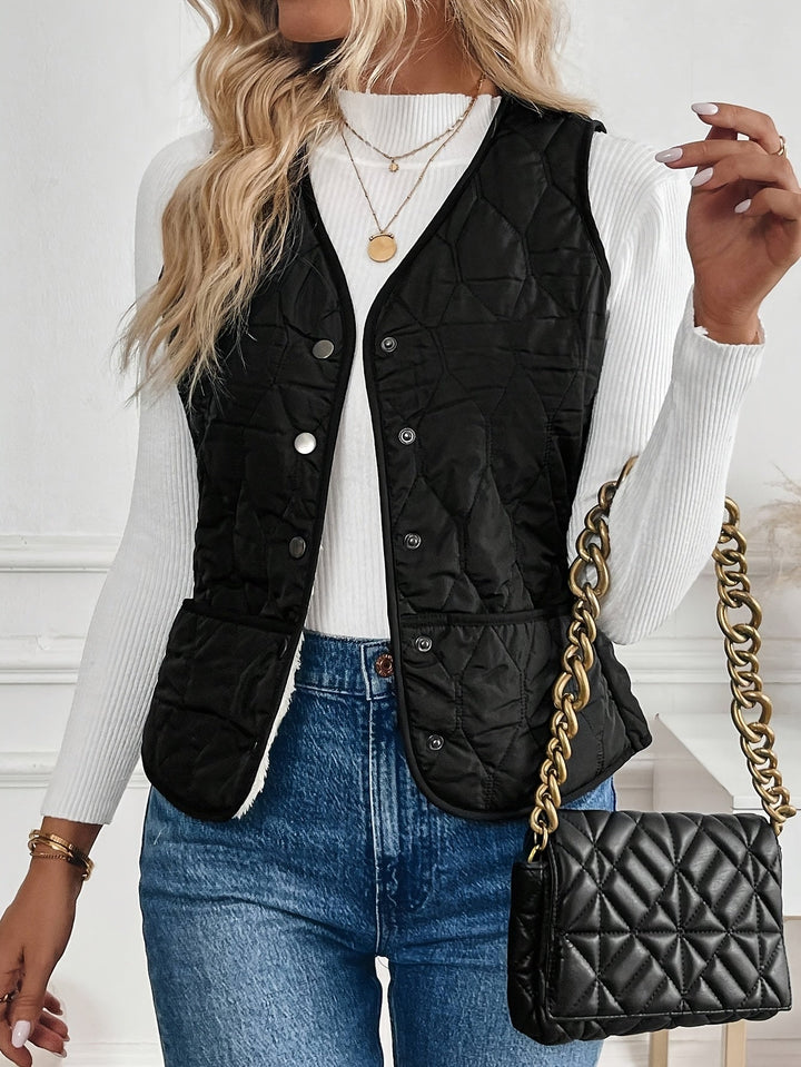 Kendra | Reversible Quilted Gilet