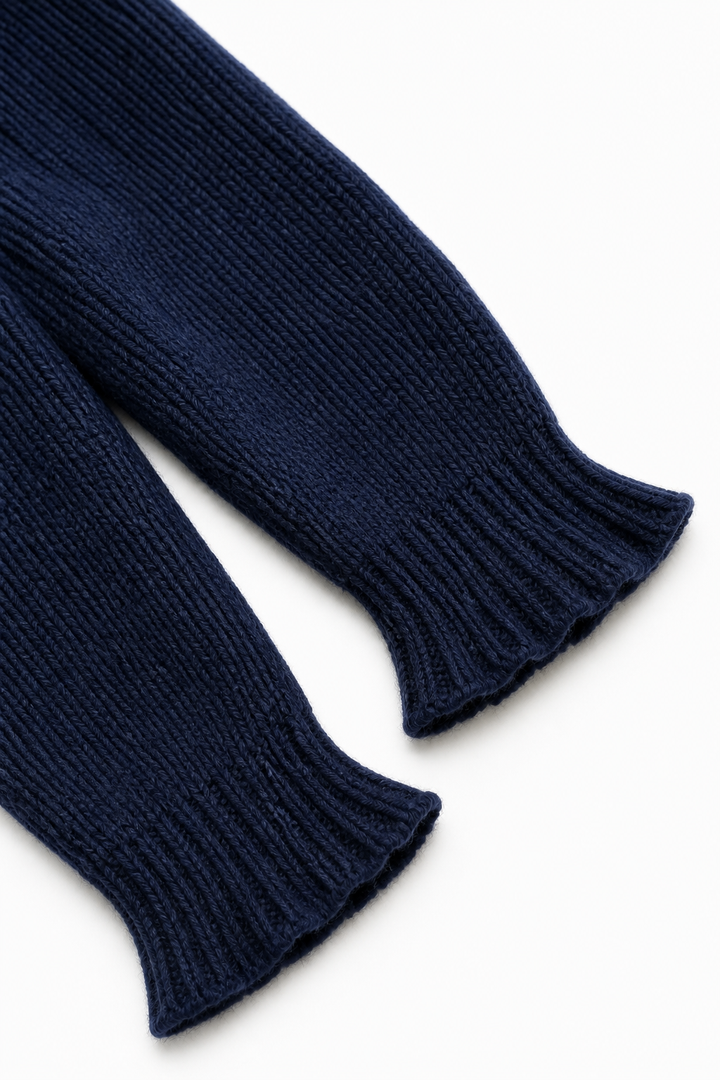 Selina | Women's Deep V-Neck Ribbed Knit Jumper Relaxed Fit