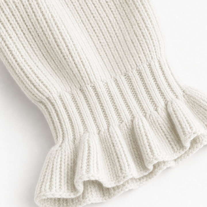 Emily | Women's V-Neck Knitted Jumper Soft Stretch Relaxed Fit