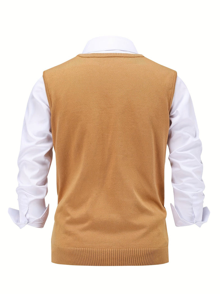 Chandler | Classic Argyle Sweater Vest