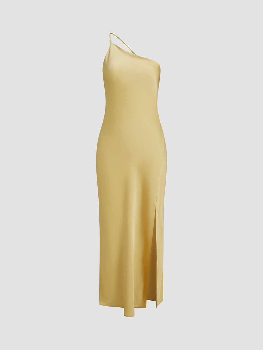 Daisy | Women's Backless Satin Maxi Party Dress Sleeveless