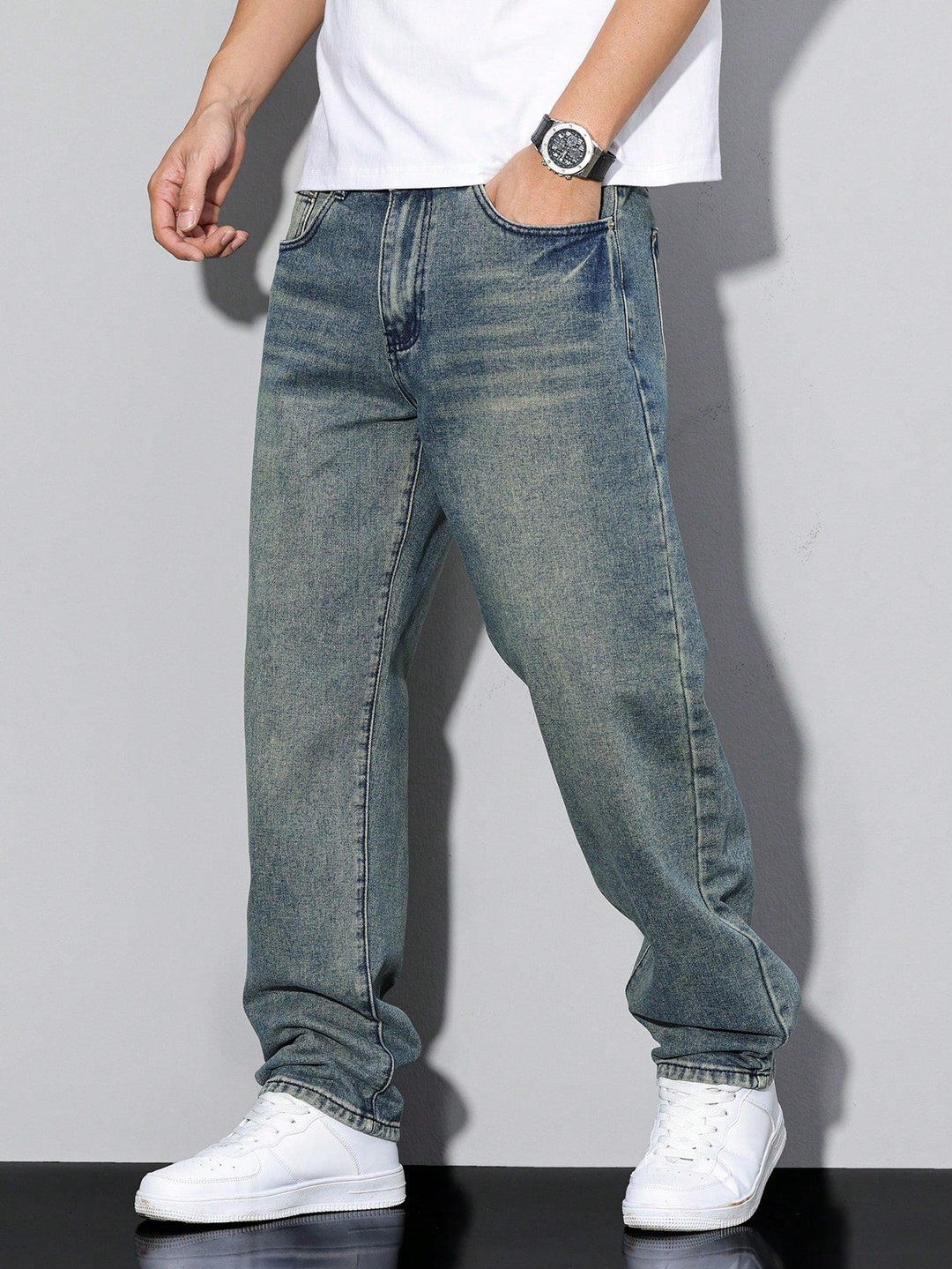Men's Baggy Jeans | Loose Wide Leg Denim & Relaxed Streetwear Fit