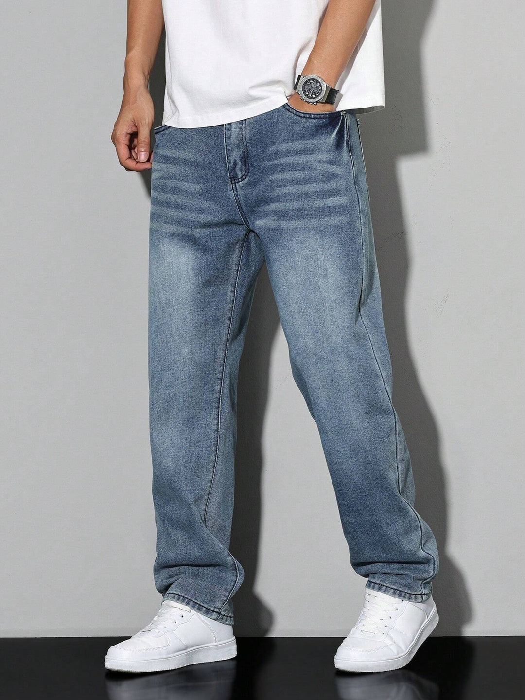 Men's Baggy Jeans | Loose Wide Leg Denim & Relaxed Streetwear Fit