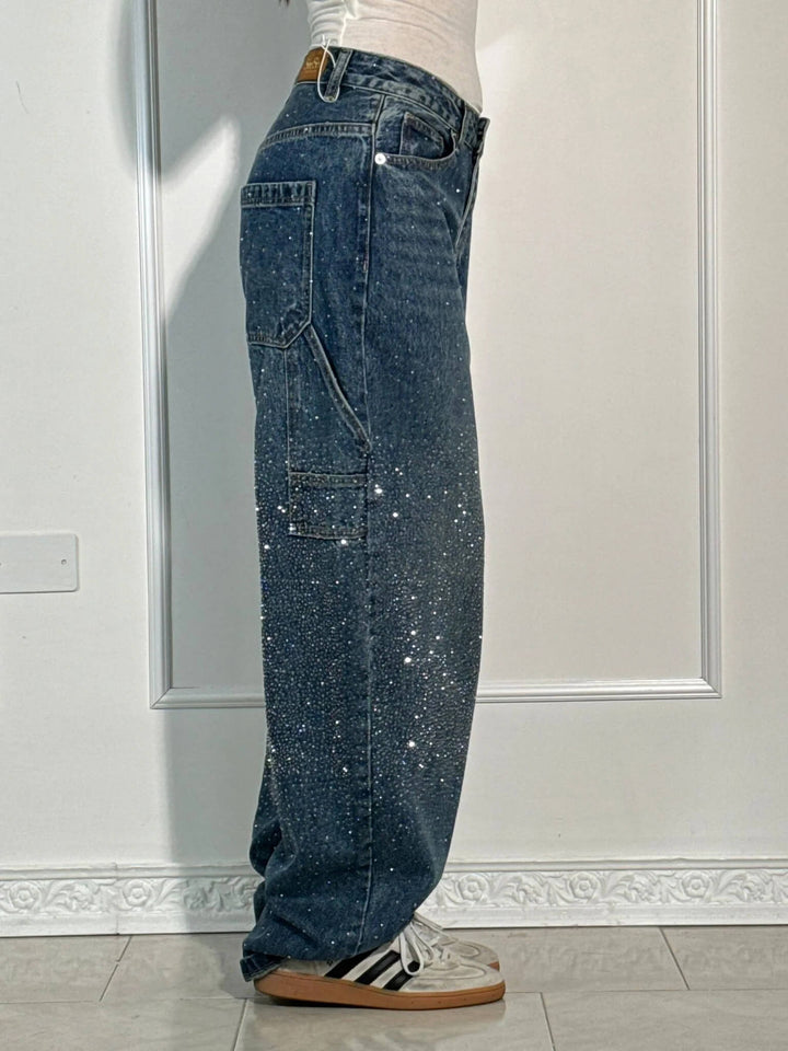 Virelia Sparkle Balloon Carpenter Jeans