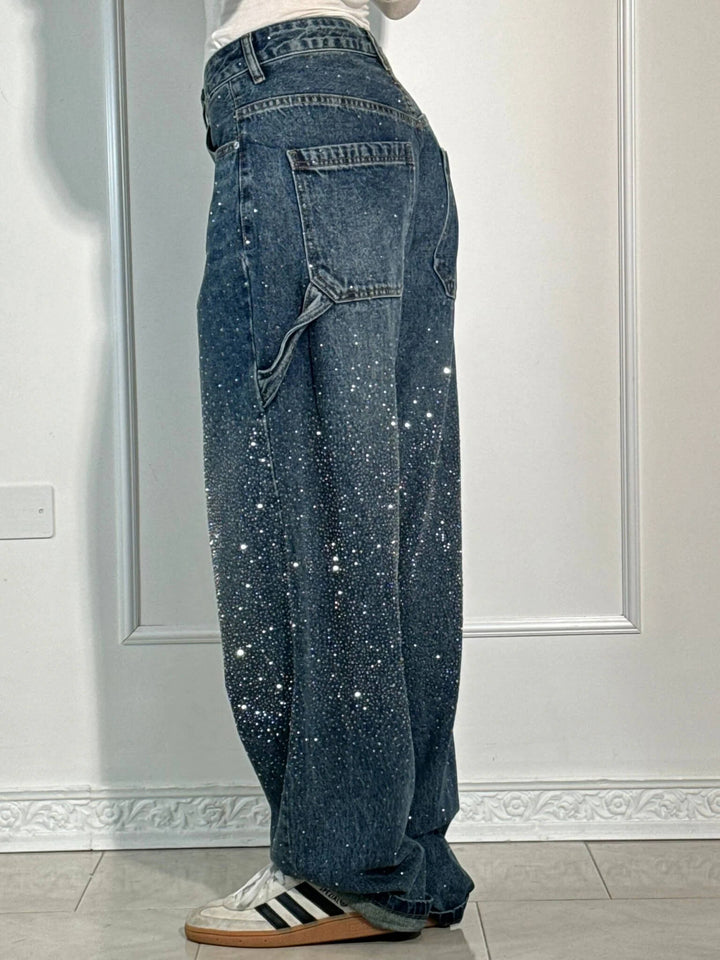 Virelia Sparkle Balloon Carpenter Jeans