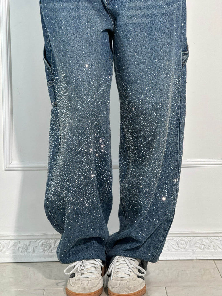 Virelia Sparkle Balloon Carpenter Jeans