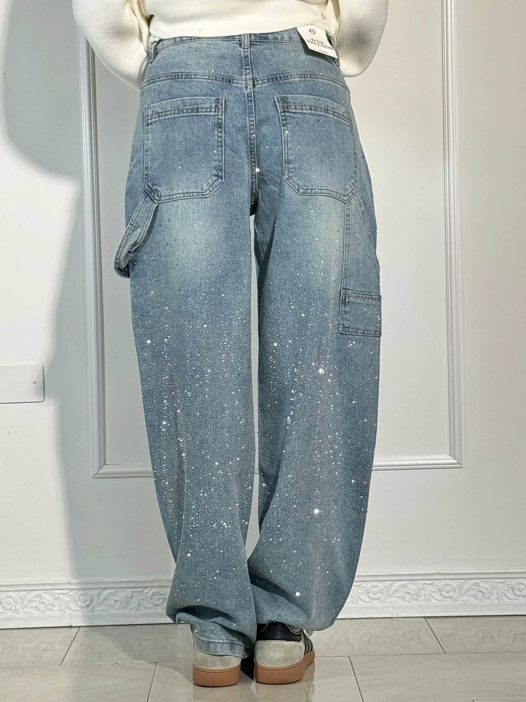 Virelia Sparkle Balloon Carpenter Jeans