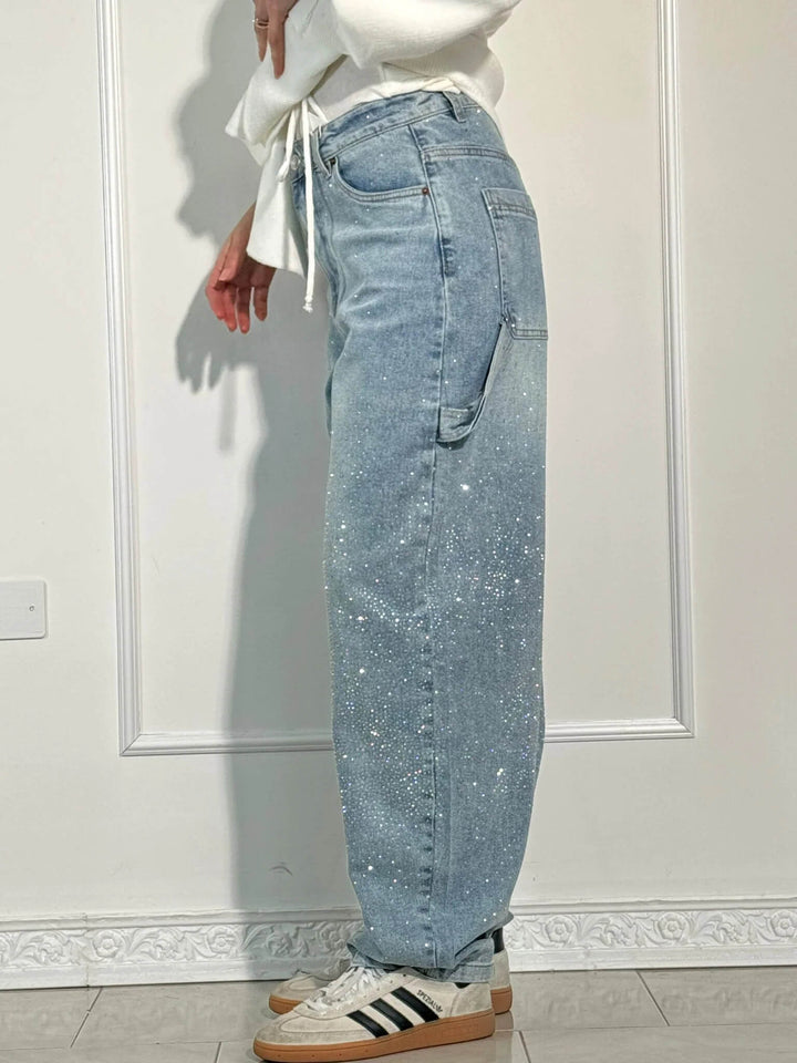 Virelia Sparkle Balloon Carpenter Jeans