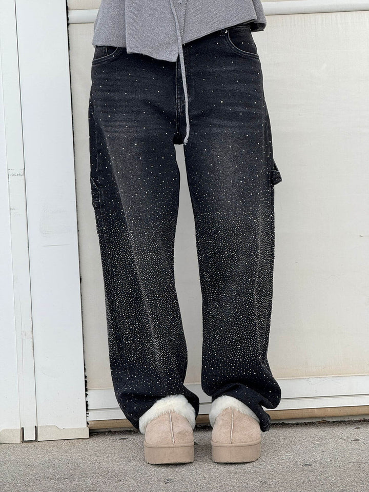 Virelia Sparkle Balloon Carpenter Jeans