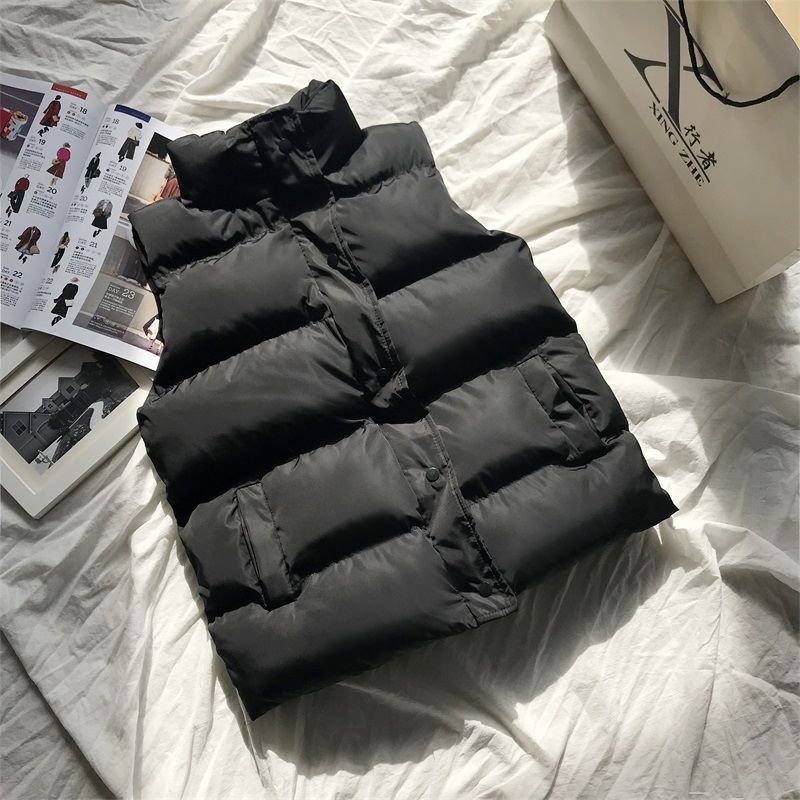 Women’s Padded Bodywarmer – High Collar Gilet for Transitional Layering