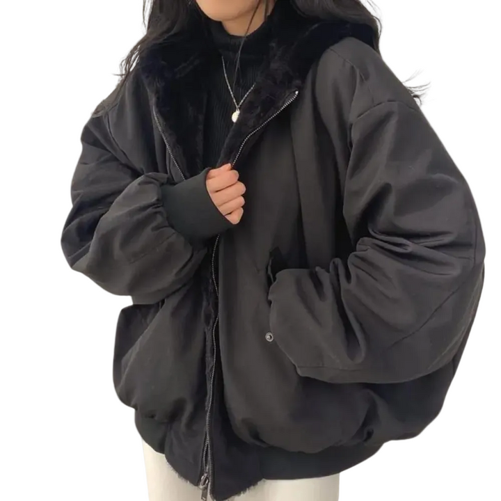 Caitlin | Women's Winter Jacket with Hood and Pockets