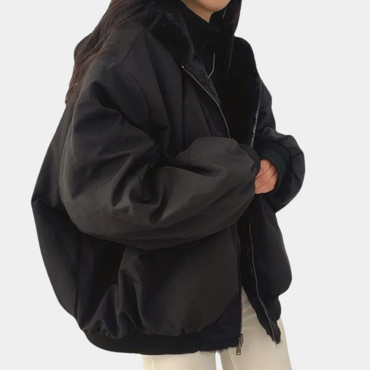 Caitlin | Women's Winter Jacket with Hood and Pockets