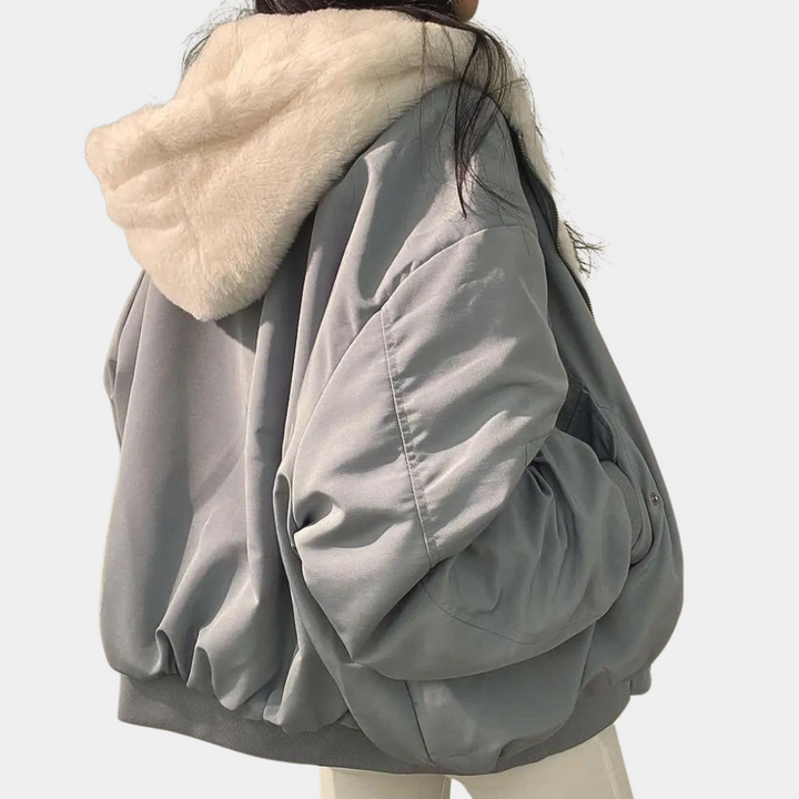 Caitlin | Women's Winter Jacket with Hood and Pockets