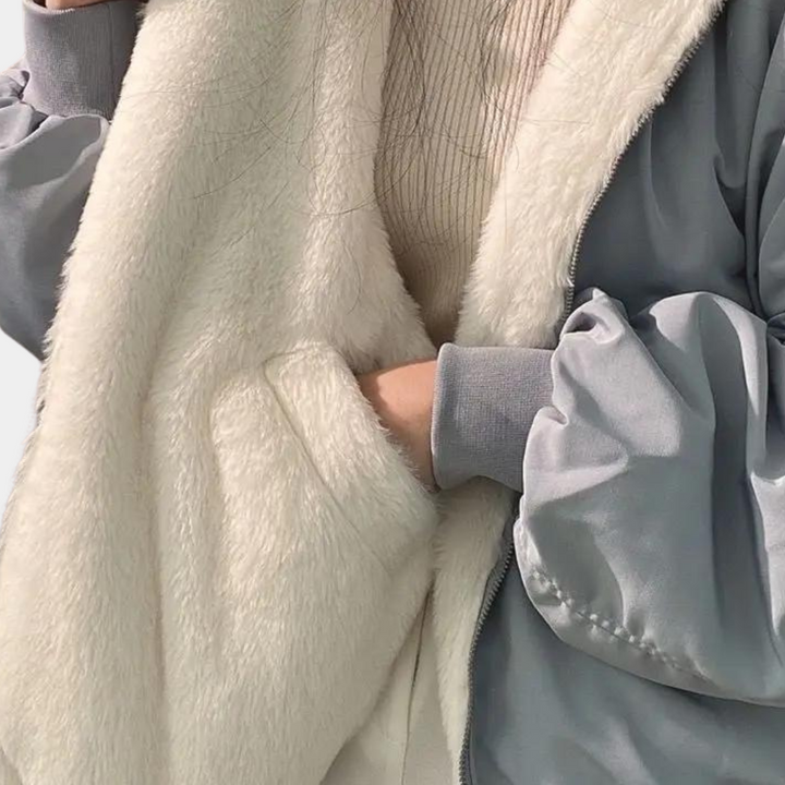 Caitlin | Women's Winter Jacket with Hood and Pockets