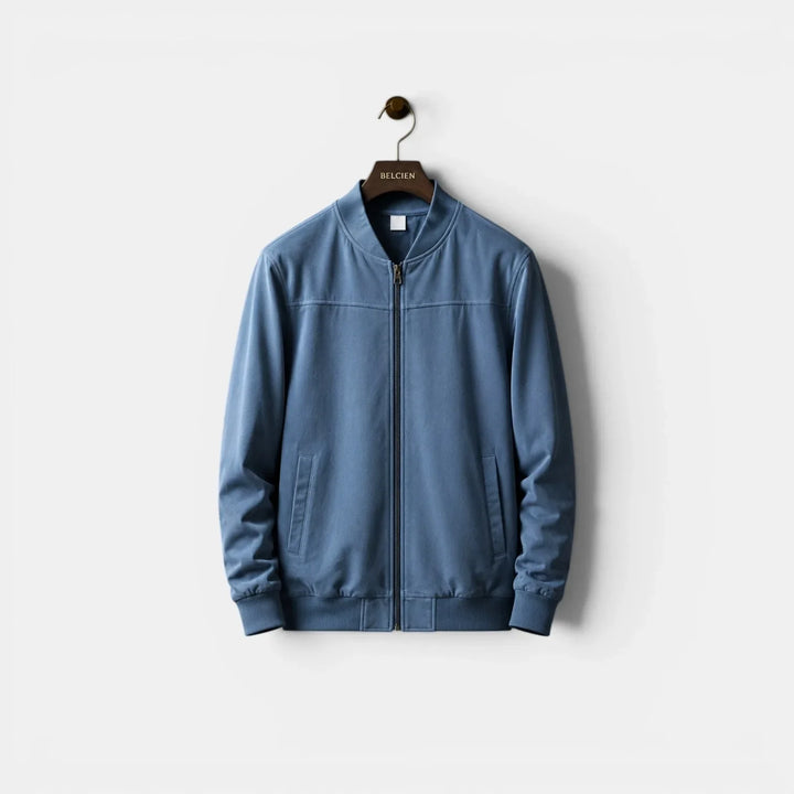 George | Men's Bomber Jacket Ribbed Collar & Cuffs Regular Fit