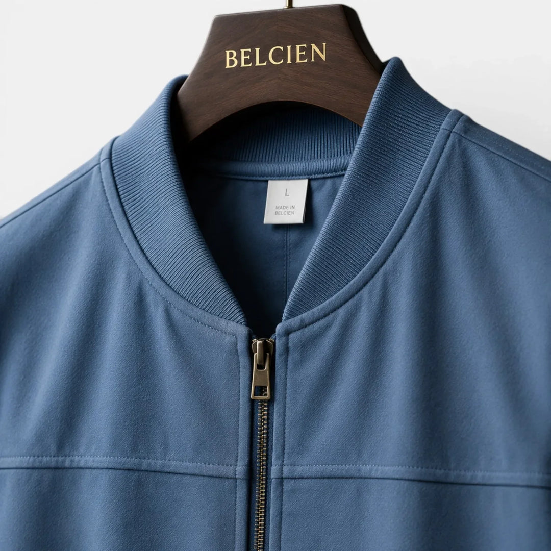 George | Men's Bomber Jacket Ribbed Collar & Cuffs Regular Fit