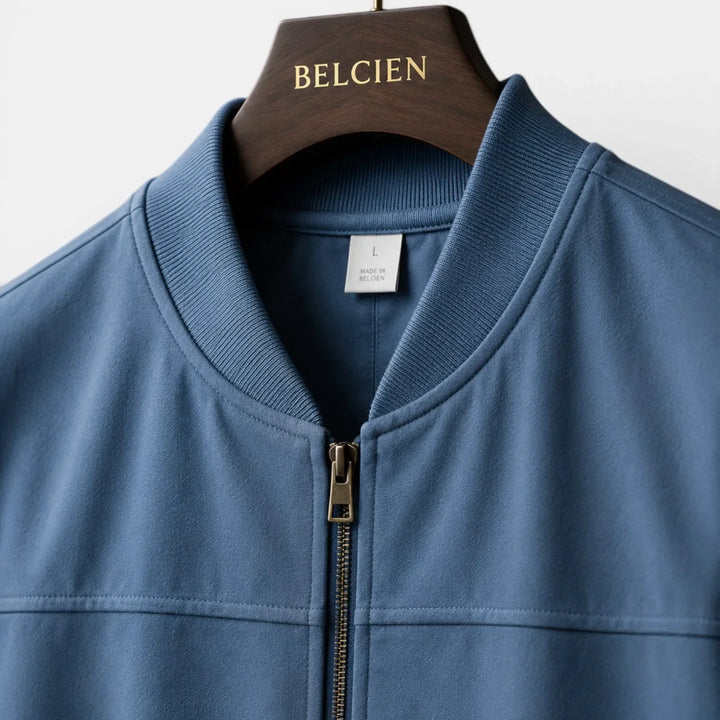George | Men's Bomber Jacket Ribbed Collar & Cuffs Regular Fit