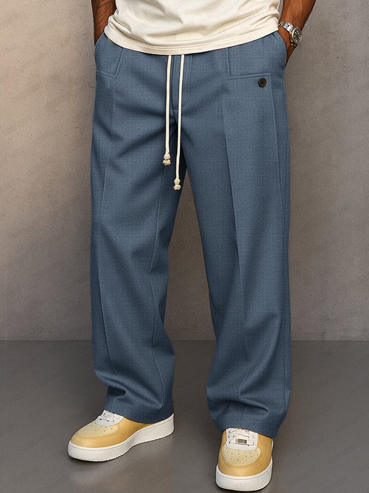 Men's Comfort Trousers | Smart Chino Look & Soft Jogger Feel