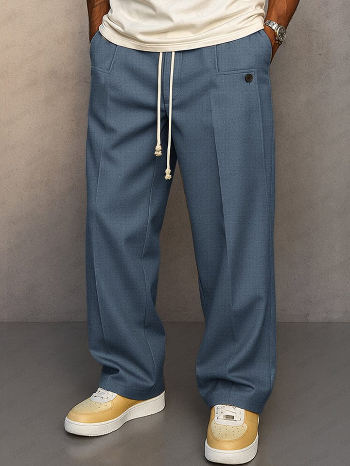 Men's Comfort Trousers | Smart Chino Look & Soft Jogger Feel