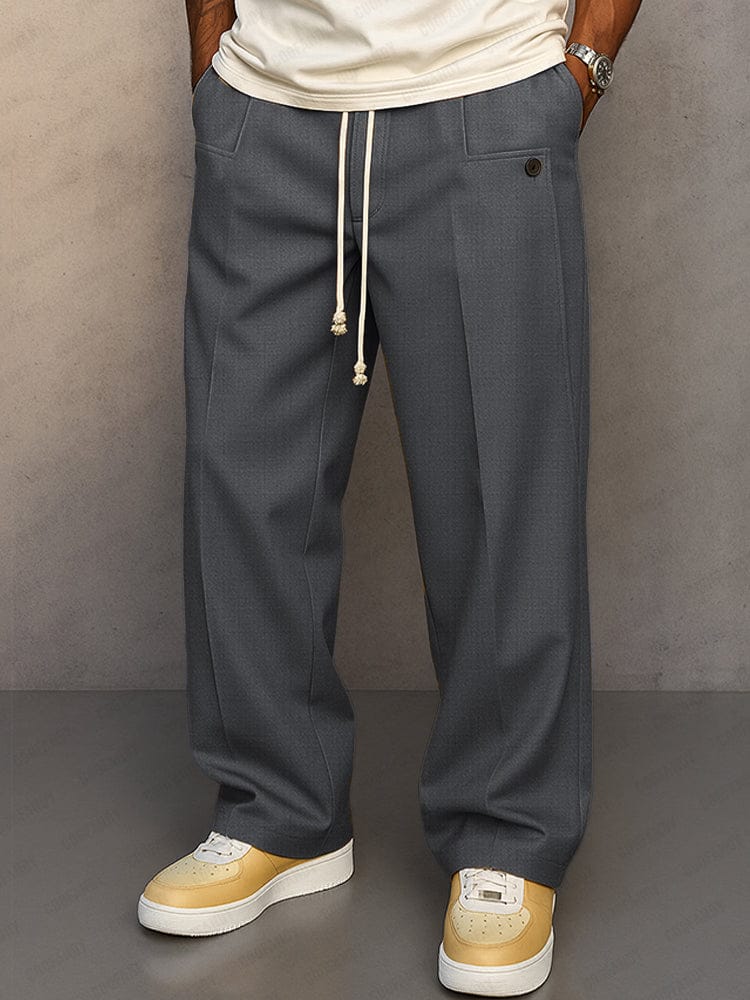 Men's Comfort Trousers | Smart Chino Look & Soft Jogger Feel