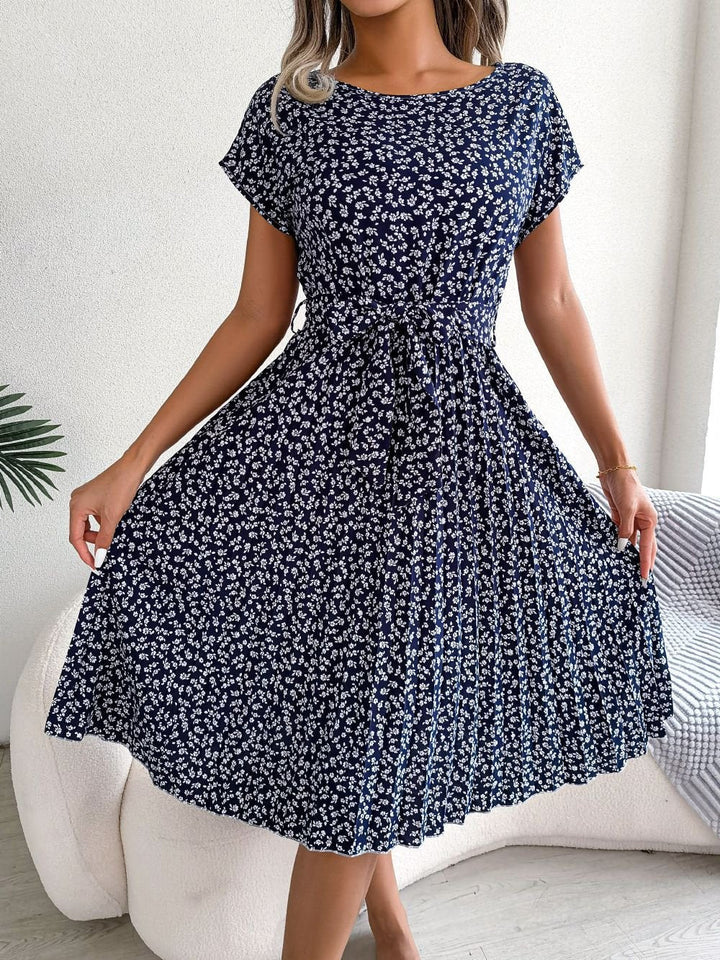 Bianca | Women's Casual Midi Dress Relaxed Fit Draped Silhouette