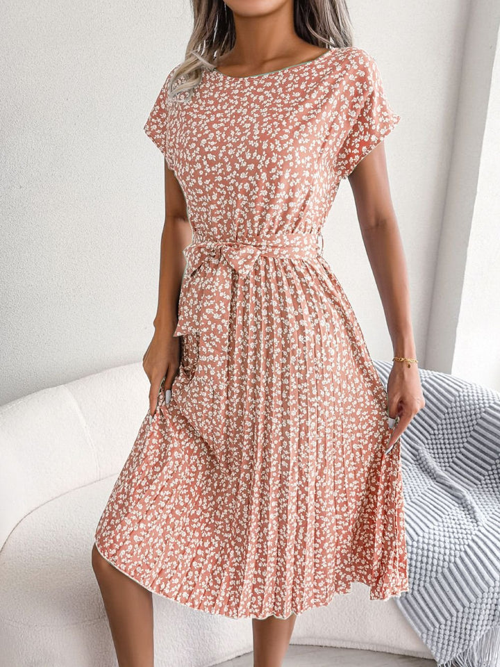 Bianca | Women's Casual Midi Dress Relaxed Fit Draped Silhouette