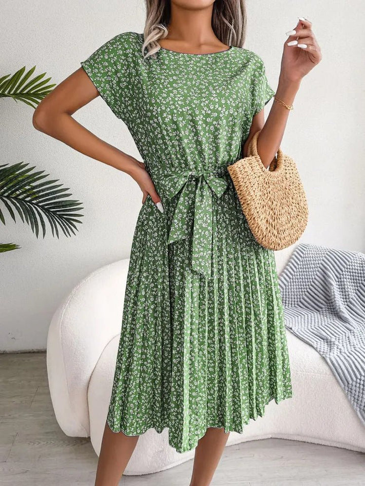 Bianca | Women's Casual Midi Dress Relaxed Fit Draped Silhouette