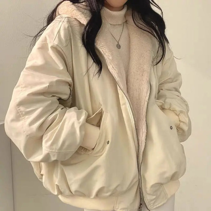 Penelope | Women's Double-Layer Winter Jacket Slim Fit Breathable
