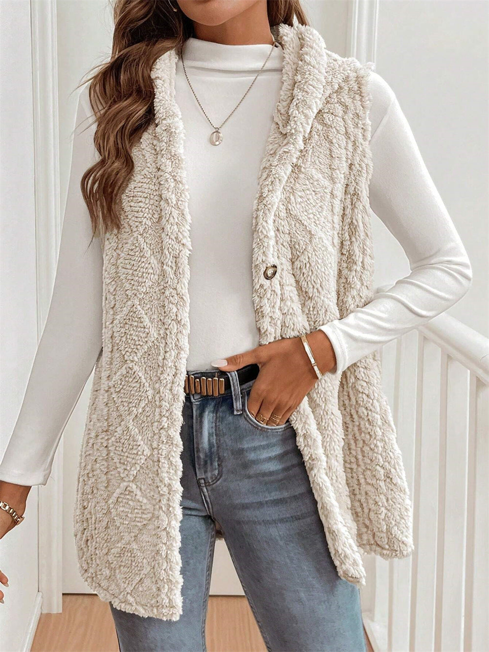 Mila | Cosy and Elegant Women's Plush Gilet