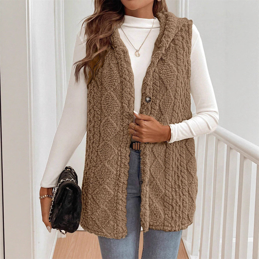 Mila | Cosy and Elegant Women's Plush Gilet