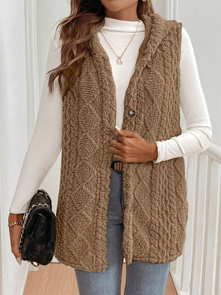 Mila | Cosy and Elegant Women's Plush Gilet