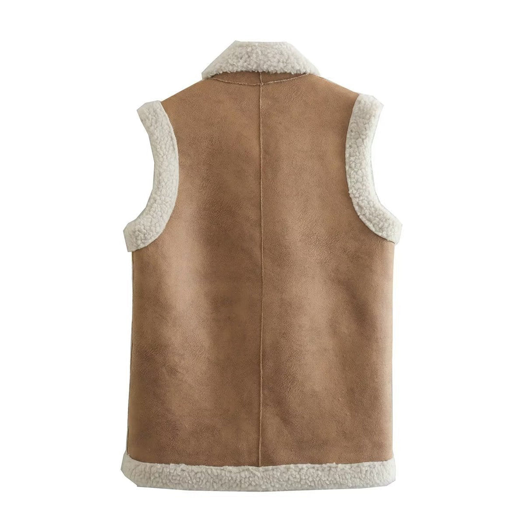 Amelie | Luxurious and Modern Faux Fur Gilet