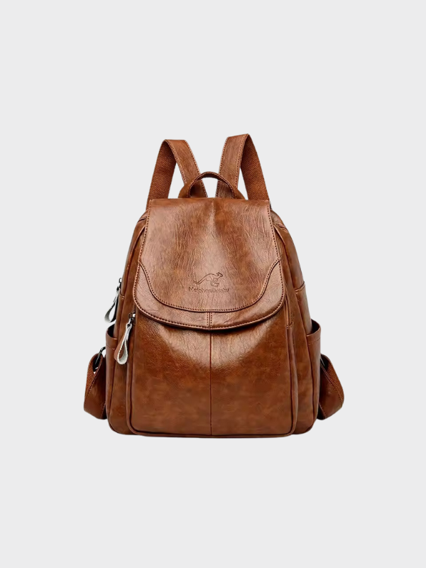 Althea Faux Leather Backpack