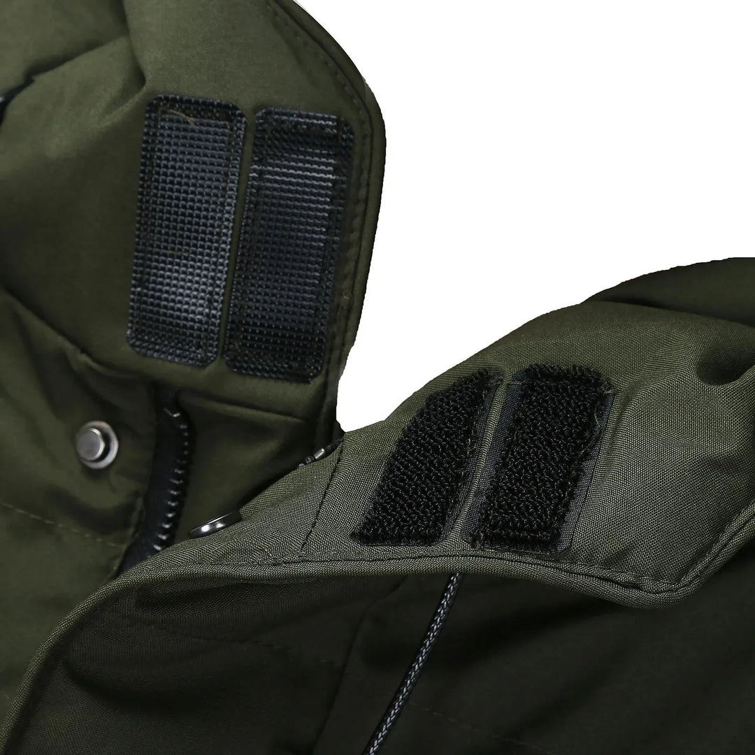 Millie | Women's Hooded Puffer Jacket Zip & Button Fastening