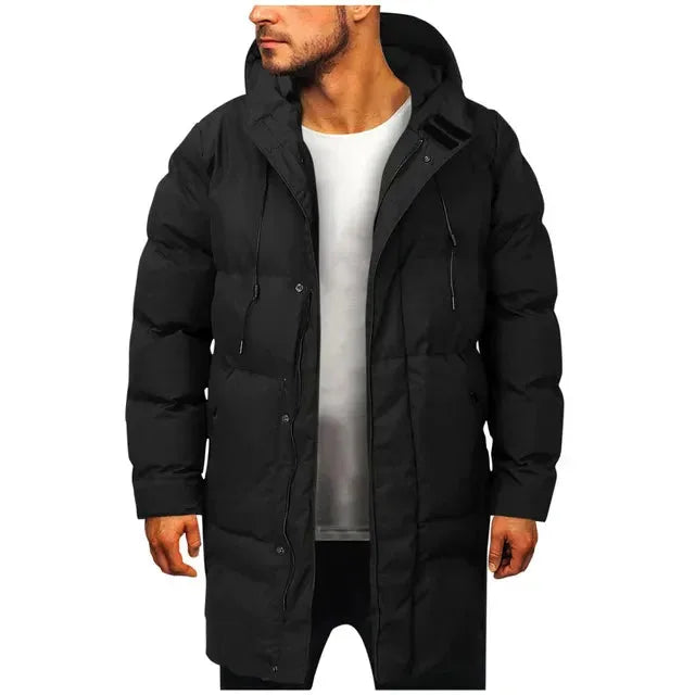 Millie | Women's Hooded Puffer Jacket Zip & Button Fastening