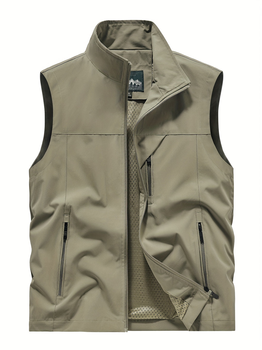 Lucas | Men's Lightweight Outdoor Gilet Front Zip Quick-Drying