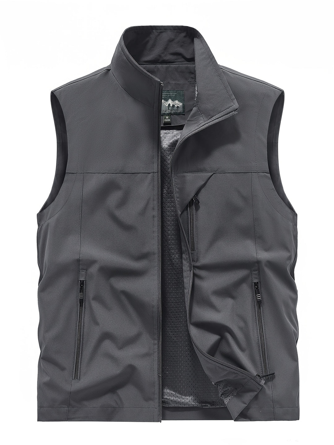 Lucas | Men's Lightweight Outdoor Gilet Front Zip Quick-Drying