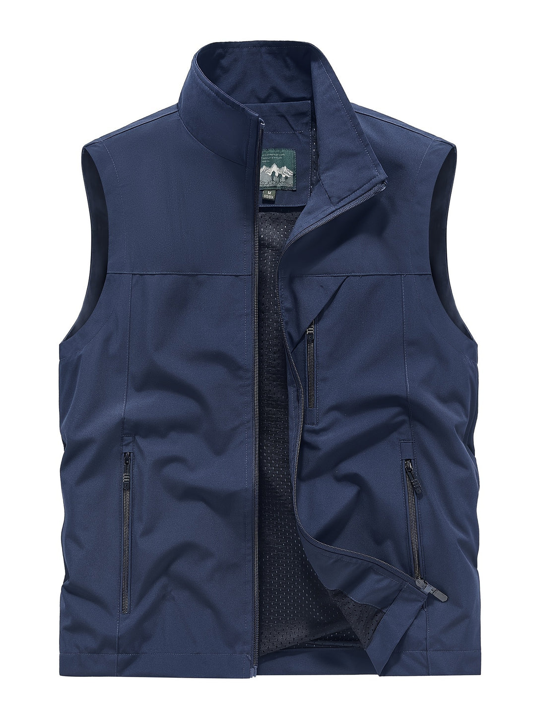 Lucas | Men's Lightweight Outdoor Gilet Front Zip Quick-Drying