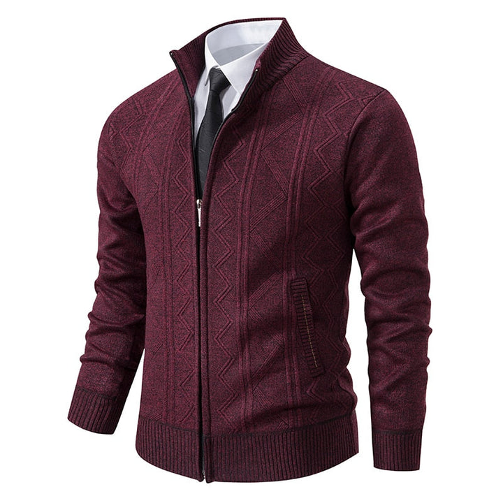 Adrian | Classic and Versatile Men's Knitted Cardigan