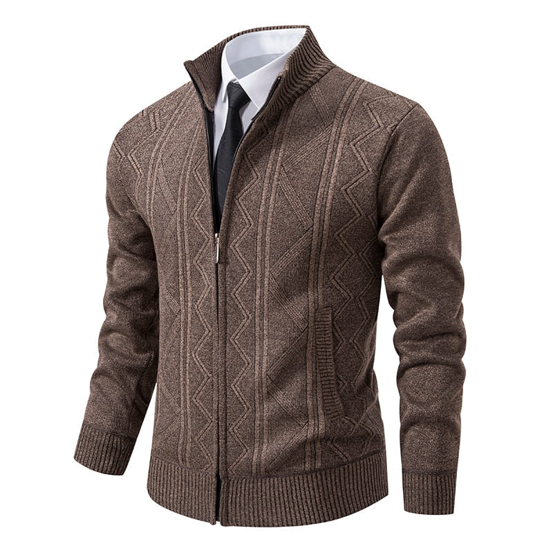Adrian | Classic and Versatile Men's Knitted Cardigan