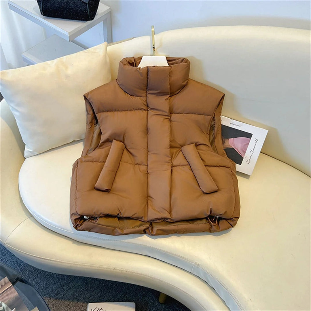 Sophia | Stylish and Comfortable Windproof Short Winter Gilet