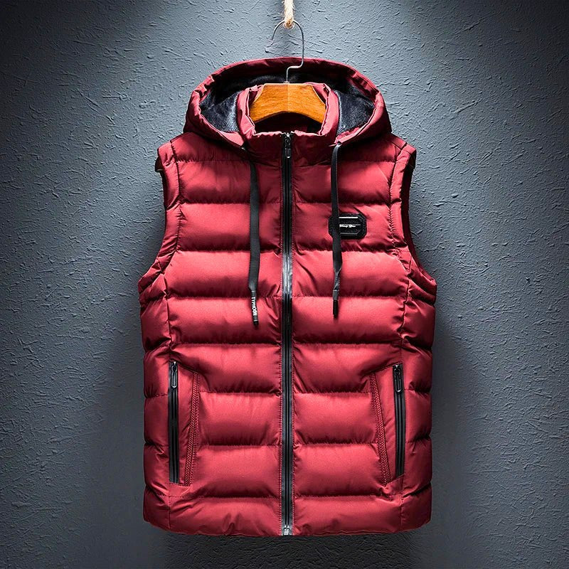 Steffen | Warm and Modern Padded Hooded Gilet