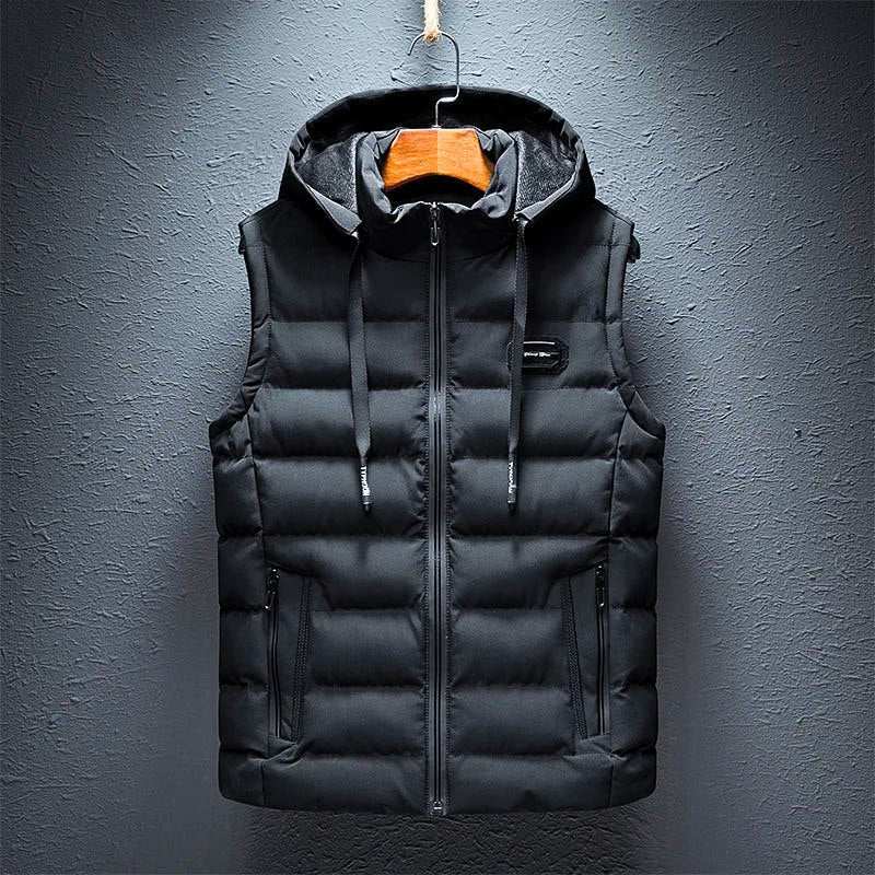 Steffen | Warm and Modern Padded Hooded Gilet