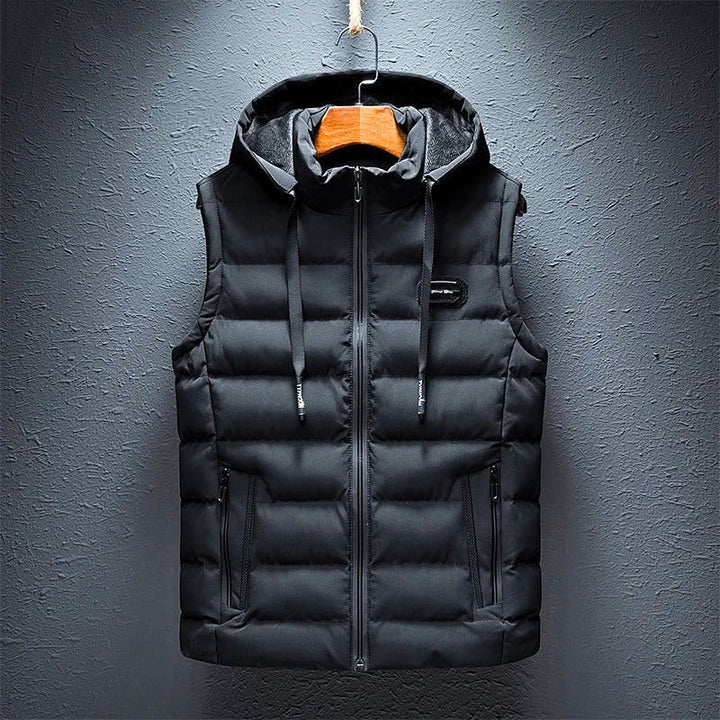 Steffen | Warm and Modern Padded Hooded Gilet