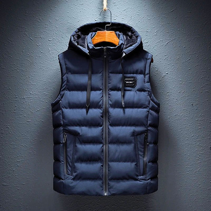 Steffen | Warm and Modern Padded Hooded Gilet