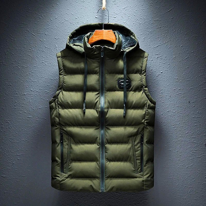 Steffen | Warm and Modern Padded Hooded Gilet